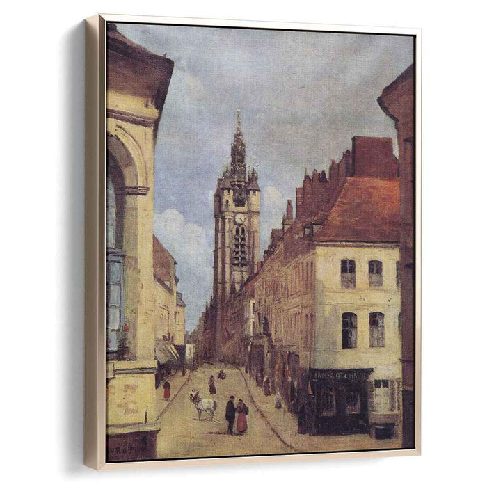 The Belfry of Douai (1871) by Camille Corot