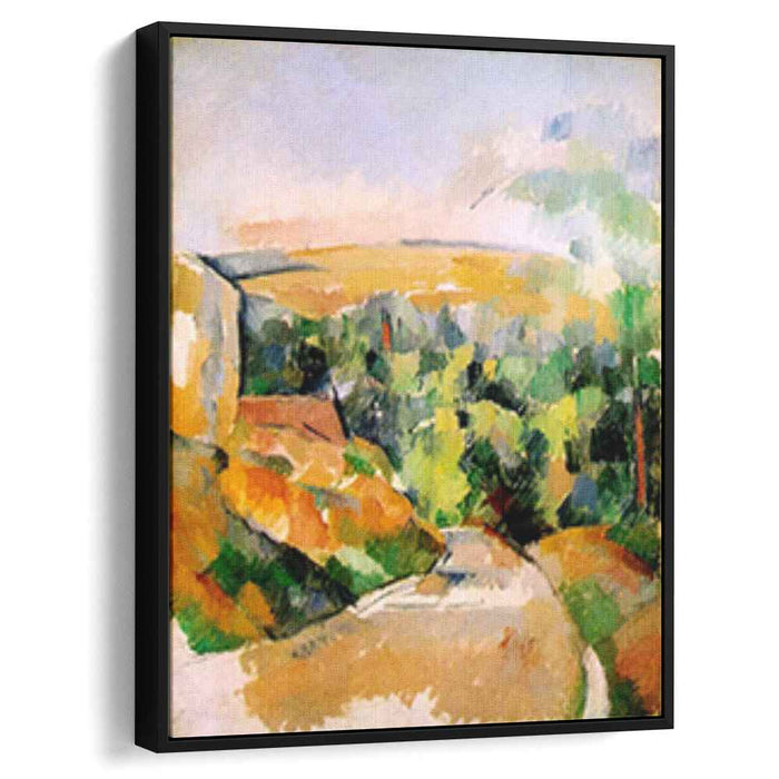 The Bend in the road (1905) by Paul Cezanne