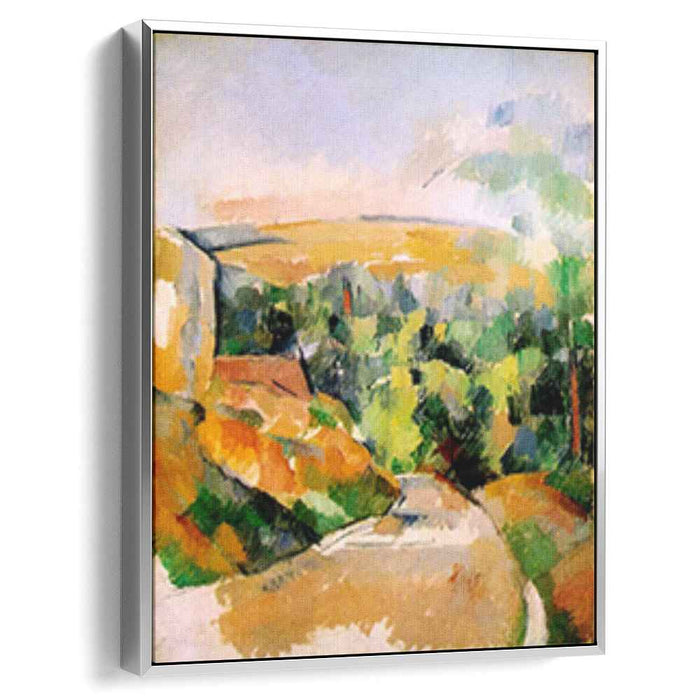 The Bend in the road (1905) by Paul Cezanne