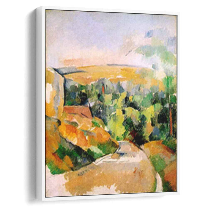 The Bend in the road (1905) by Paul Cezanne