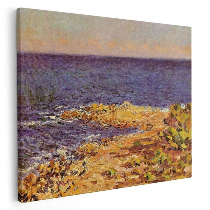 The Big Blue Mediterranean at Antibes (1888) by Claude Monet