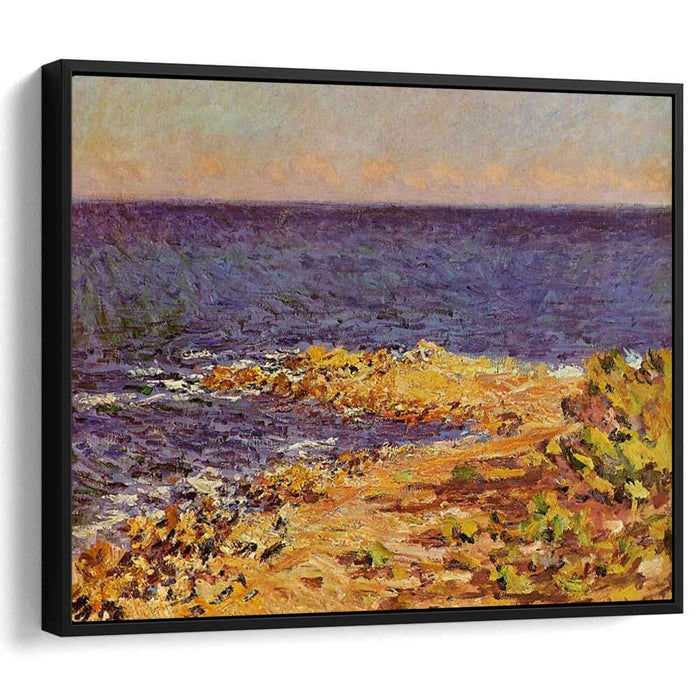 The Big Blue Mediterranean at Antibes (1888) by Claude Monet