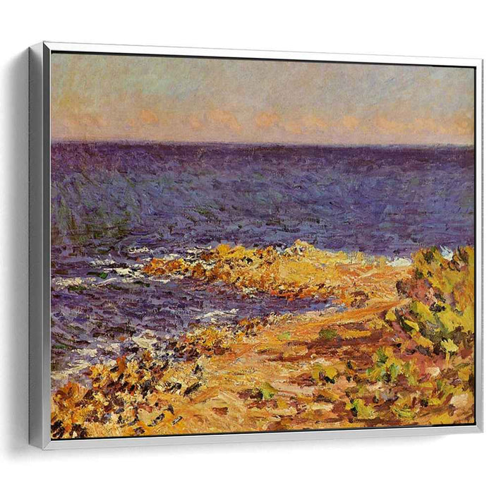 The Big Blue Mediterranean at Antibes (1888) by Claude Monet