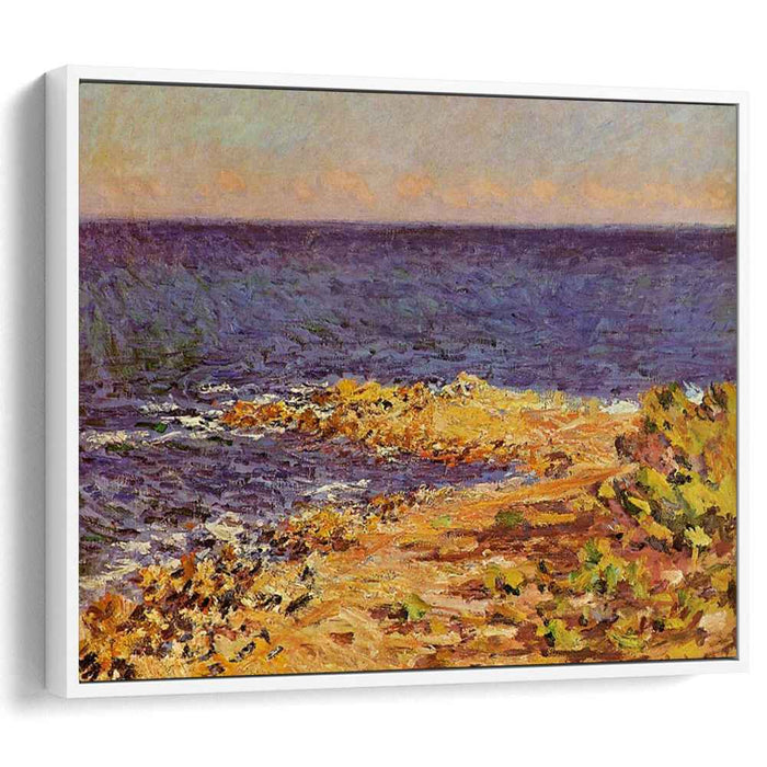 The Big Blue Mediterranean at Antibes (1888) by Claude Monet