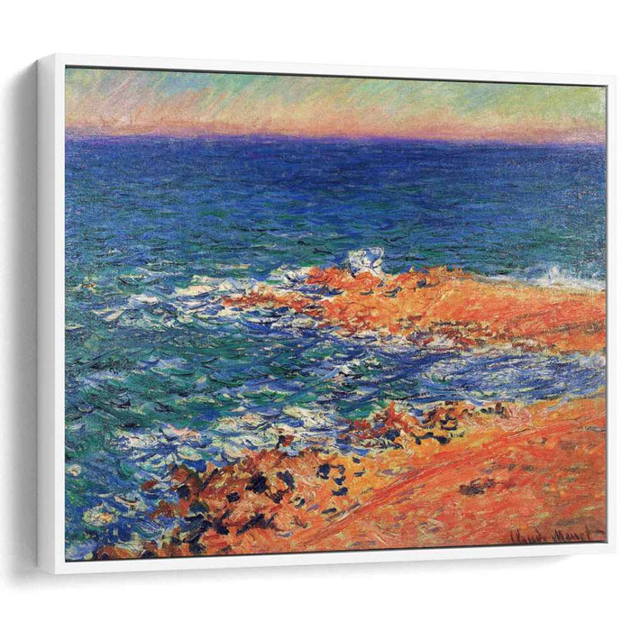 The Big Blue Sea in Antibes (1888) by Claude Monet