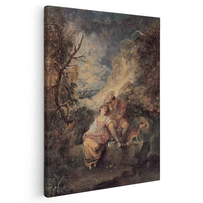 The Bird Nester (1710) by Antoine Watteau