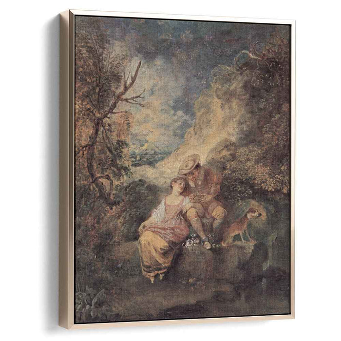 The Bird Nester (1710) by Antoine Watteau