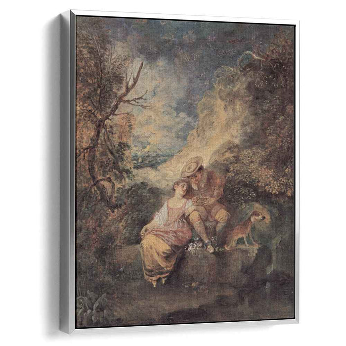 The Bird Nester (1710) by Antoine Watteau