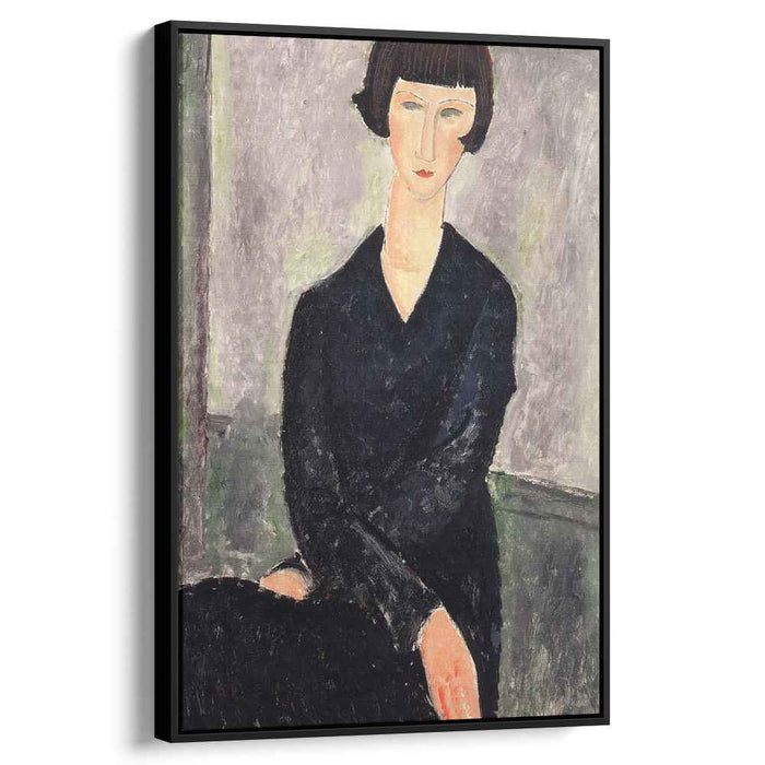 The Black Dress (1918) by Amedeo Modigliani