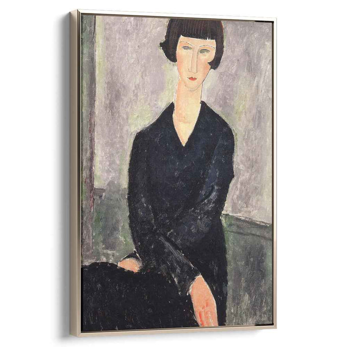 The Black Dress (1918) by Amedeo Modigliani