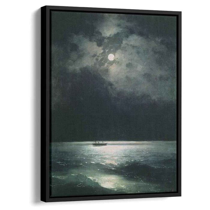 The Black Sea at night (1879) by Ivan Aivazovsky