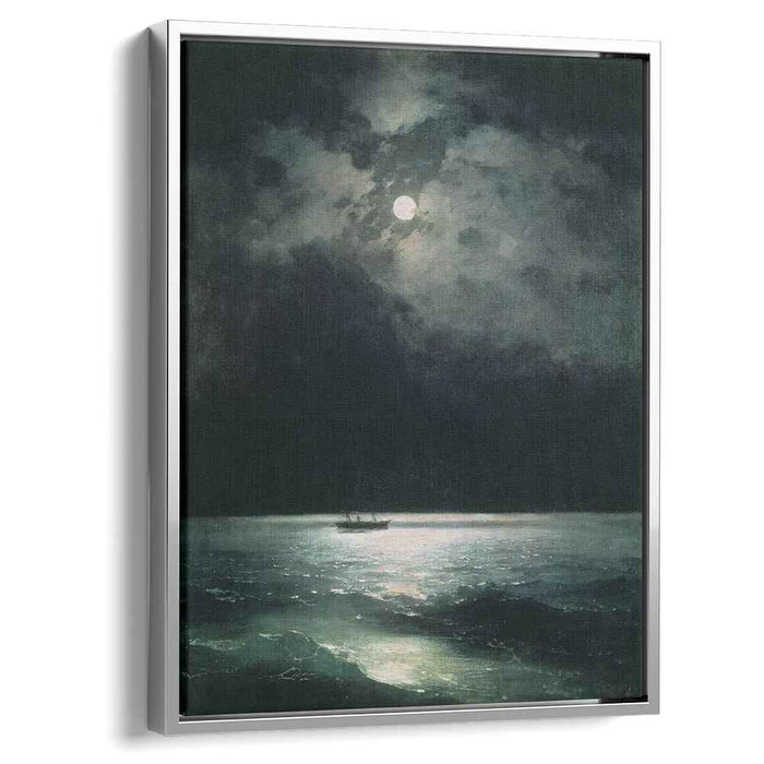 The Black Sea at night (1879) by Ivan Aivazovsky