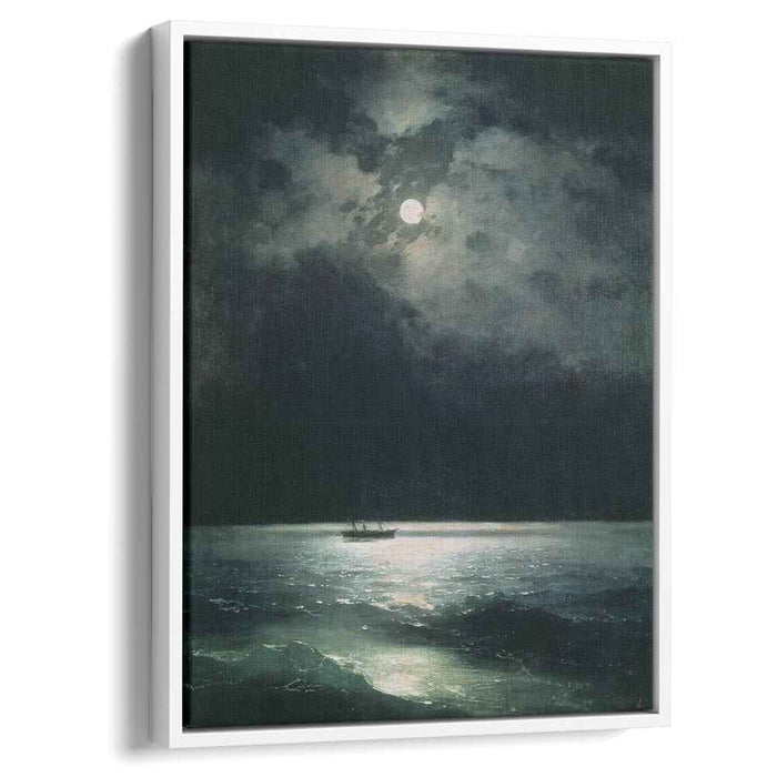 The Black Sea at night (1879) by Ivan Aivazovsky