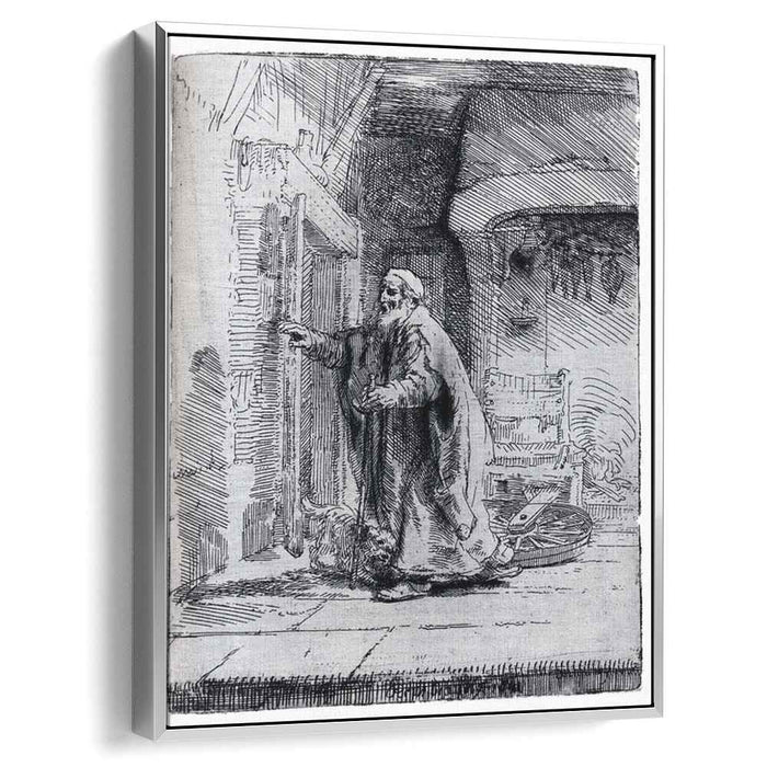 The blind Tobit (1651) by Rembrandt