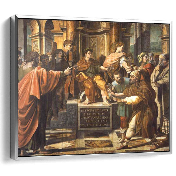 The Blinding of Elymas (cartoon for the Sistine Chapel) (1515) by Raphael