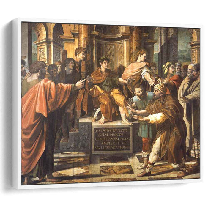 The Blinding of Elymas (cartoon for the Sistine Chapel) (1515) by Raphael