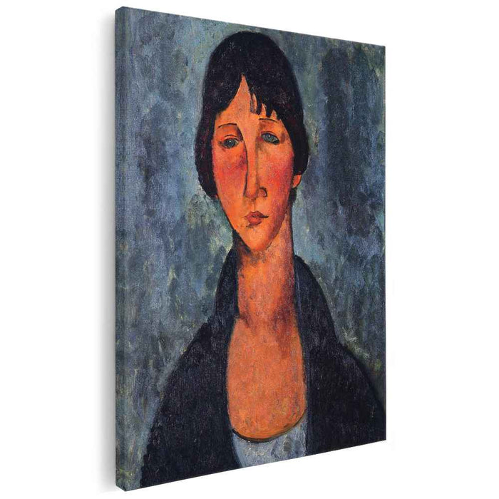 The Blue Blouse (1917) by Amedeo Modigliani