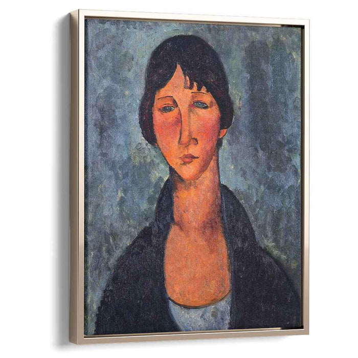 The Blue Blouse (1917) by Amedeo Modigliani