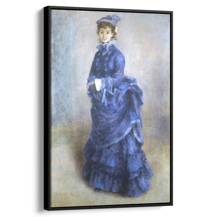 The Blue Lady (1874) by Pierre-Auguste Renoir