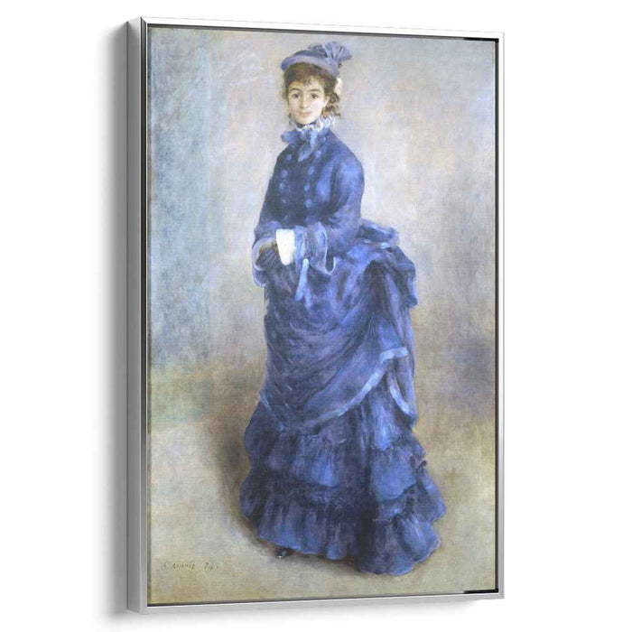 The Blue Lady (1874) by Pierre-Auguste Renoir