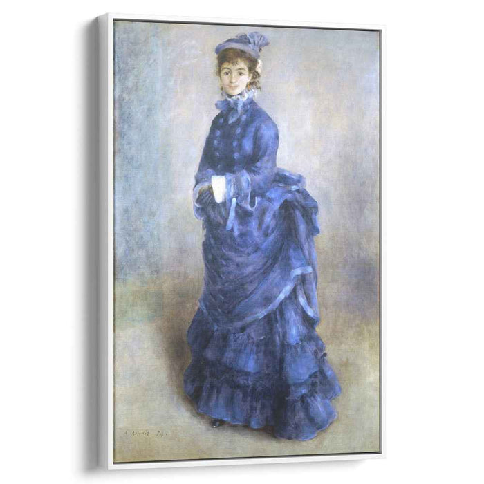 The Blue Lady (1874) by Pierre-Auguste Renoir