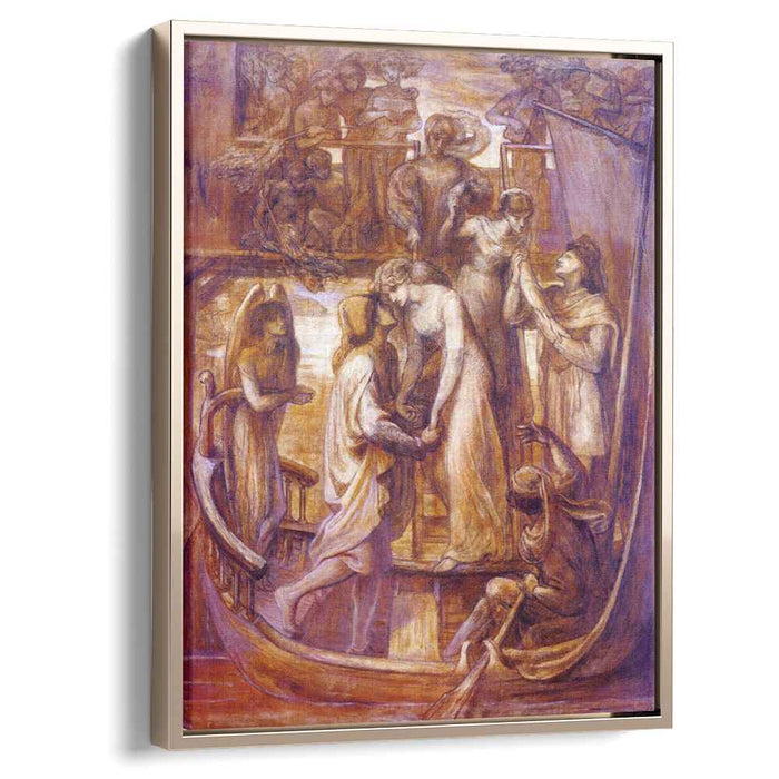 The Boat of Love (1874) by Dante Gabriel Rossetti