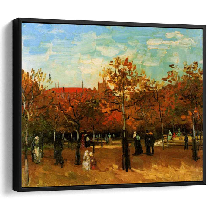 The Bois de Boulogne with People Walking (1886) by Vincent van Gogh