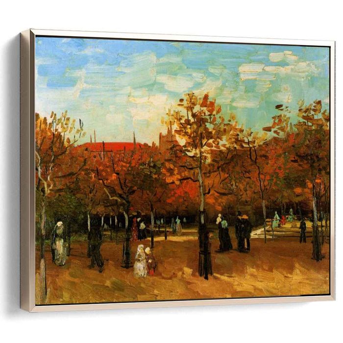 The Bois de Boulogne with People Walking (1886) by Vincent van Gogh