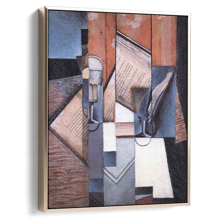The Book (1913) by Juan Gris