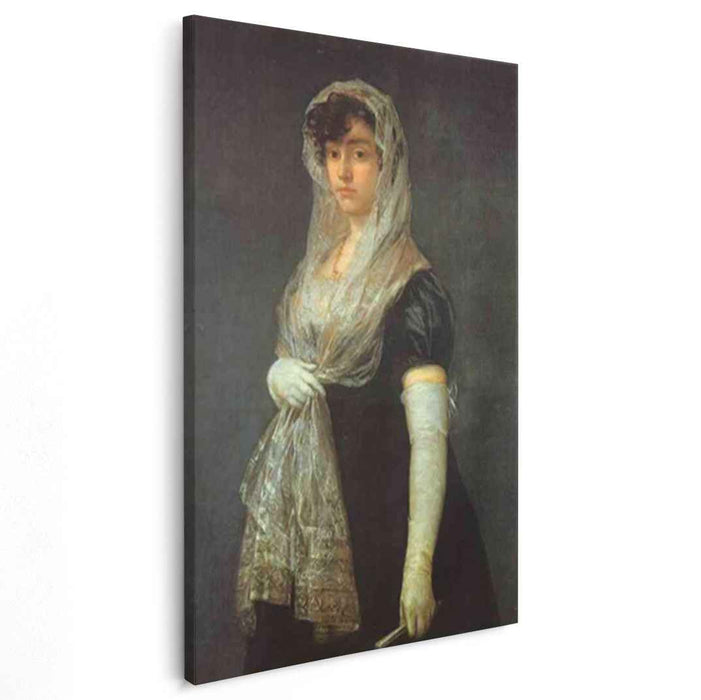 The Bookseller's Wife (1808) by Francisco Goya