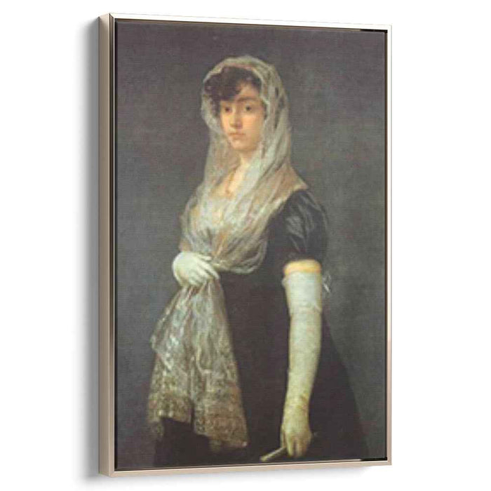 The Bookseller's Wife (1808) by Francisco Goya