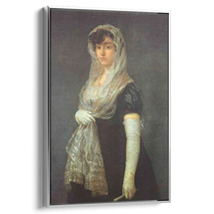 The Bookseller's Wife (1808) by Francisco Goya