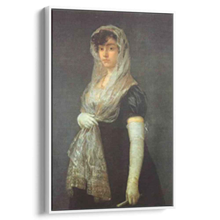 The Bookseller's Wife (1808) by Francisco Goya