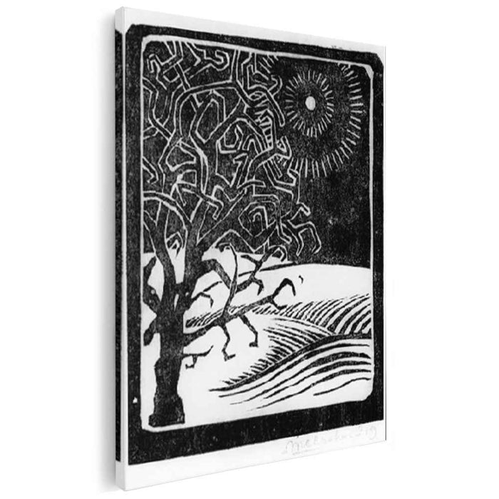 The Borger Oak (1919) by M.C. Escher