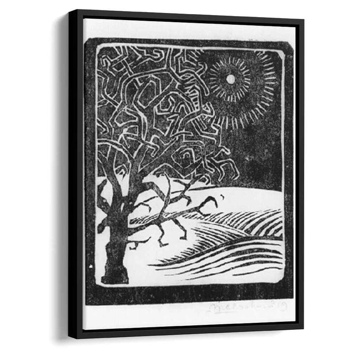 The Borger Oak (1919) by M.C. Escher