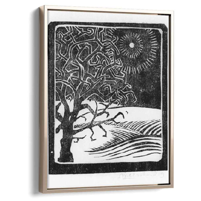 The Borger Oak (1919) by M.C. Escher