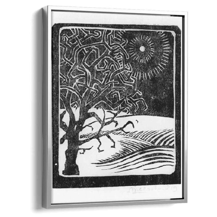 The Borger Oak (1919) by M.C. Escher