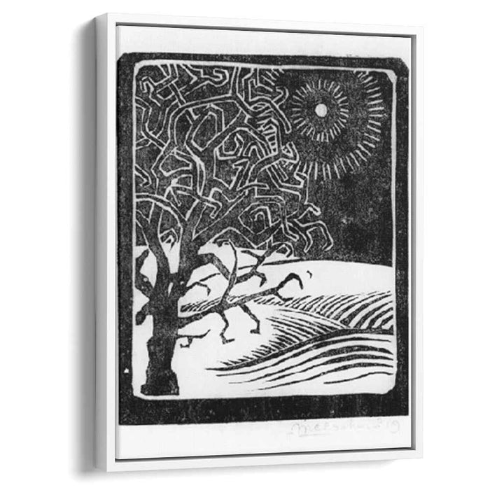 The Borger Oak (1919) by M.C. Escher