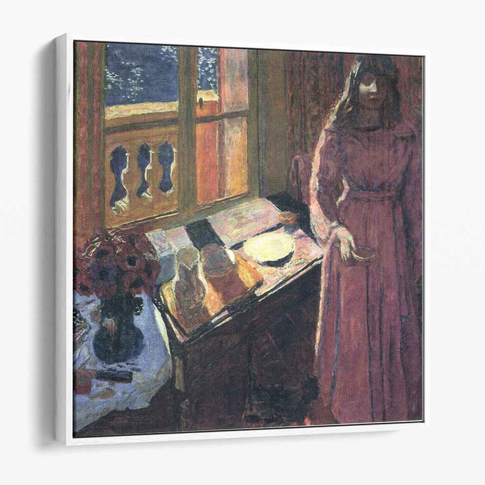 The Bowl of Milk (1919) by Pierre Bonnard