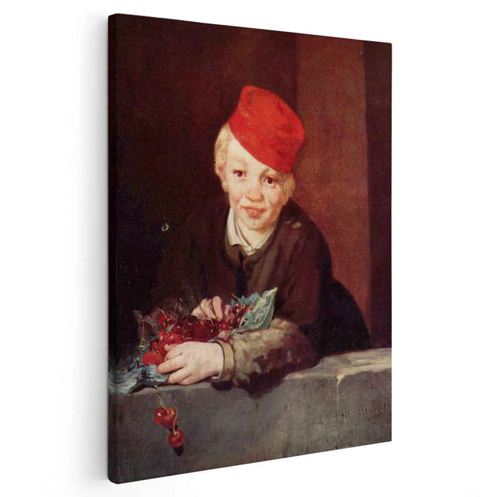 The Boy with Cherries (1859) by Edouard Manet