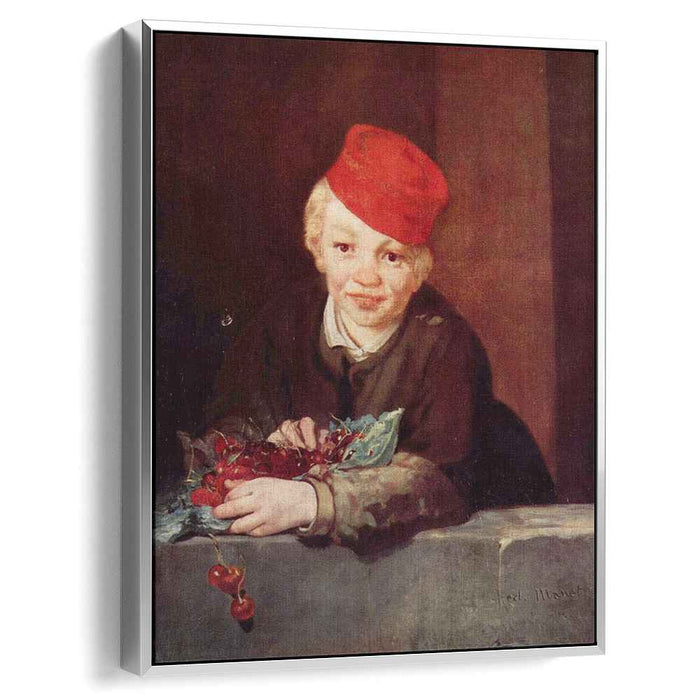 The Boy with Cherries (1859) by Edouard Manet
