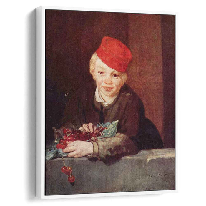 The Boy with Cherries (1859) by Edouard Manet