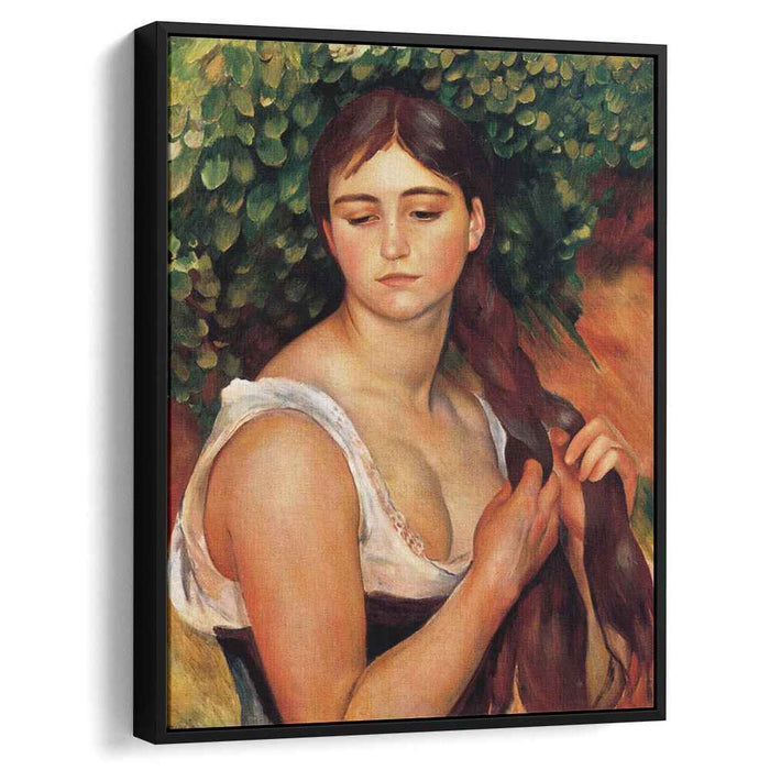 The Braid (Suzanne Valadon) (1886) by Pierre-Auguste Renoir