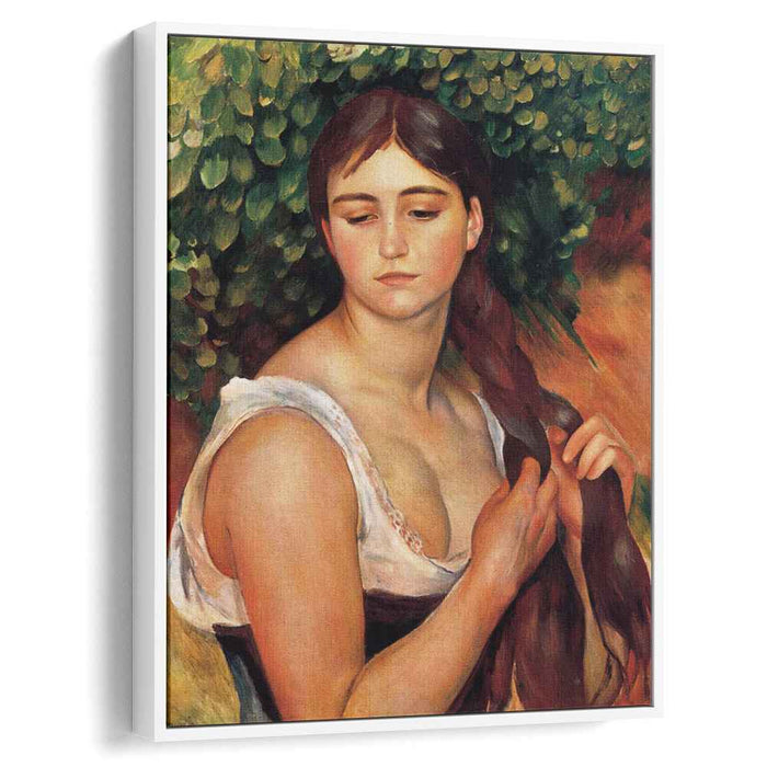 The Braid (Suzanne Valadon) (1886) by Pierre-Auguste Renoir