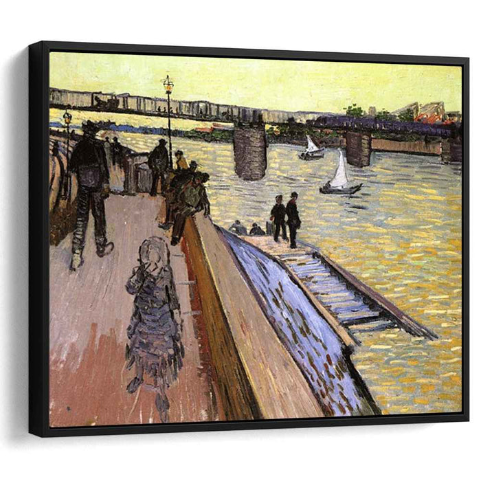 The Bridge at Trinquetaille (1888) by Vincent van Gogh