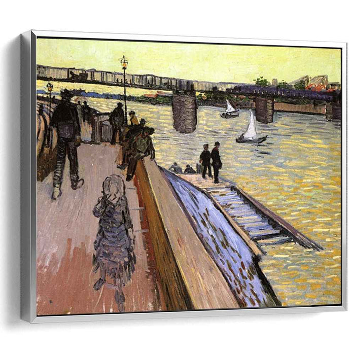 The Bridge at Trinquetaille (1888) by Vincent van Gogh