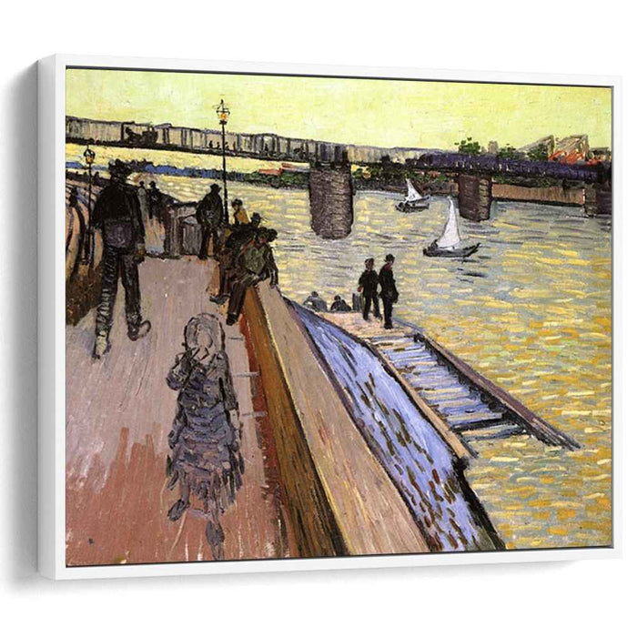 The Bridge at Trinquetaille (1888) by Vincent van Gogh