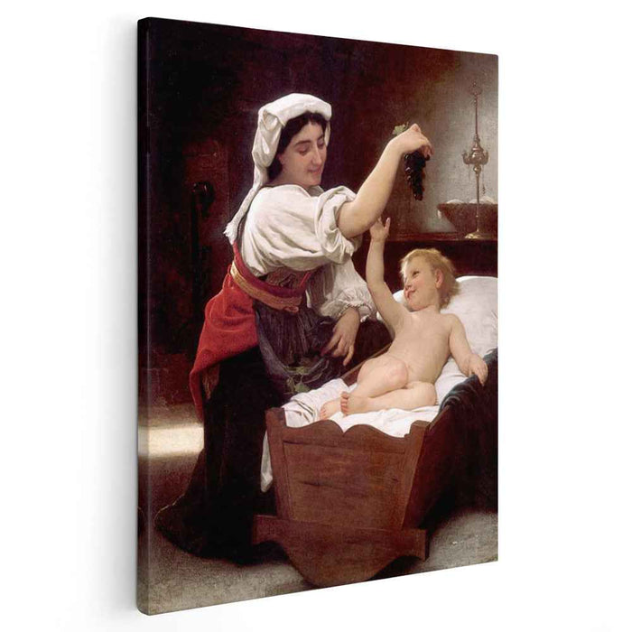 The Bunch Of Grapes (1868) by William-Adolphe Bouguereau