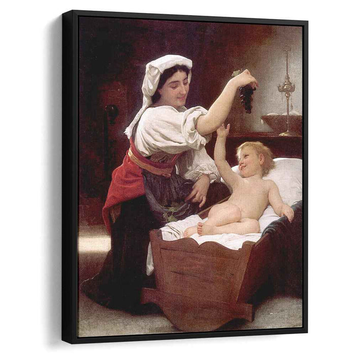 The Bunch Of Grapes (1868) by William-Adolphe Bouguereau