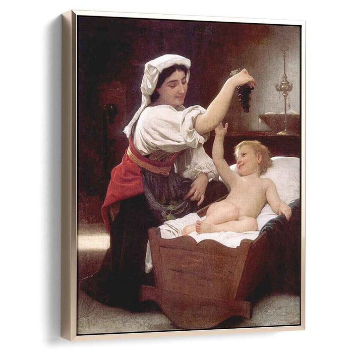 The Bunch Of Grapes (1868) by William-Adolphe Bouguereau